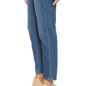 Paige Jimmy Jimmy Crop in Navy